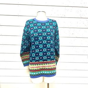 Vintage signature expressions sweater xl retro